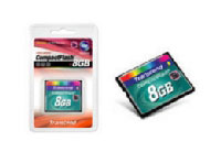 Transcend 8GB Compact Flash Card 266x (TS8GCF266)